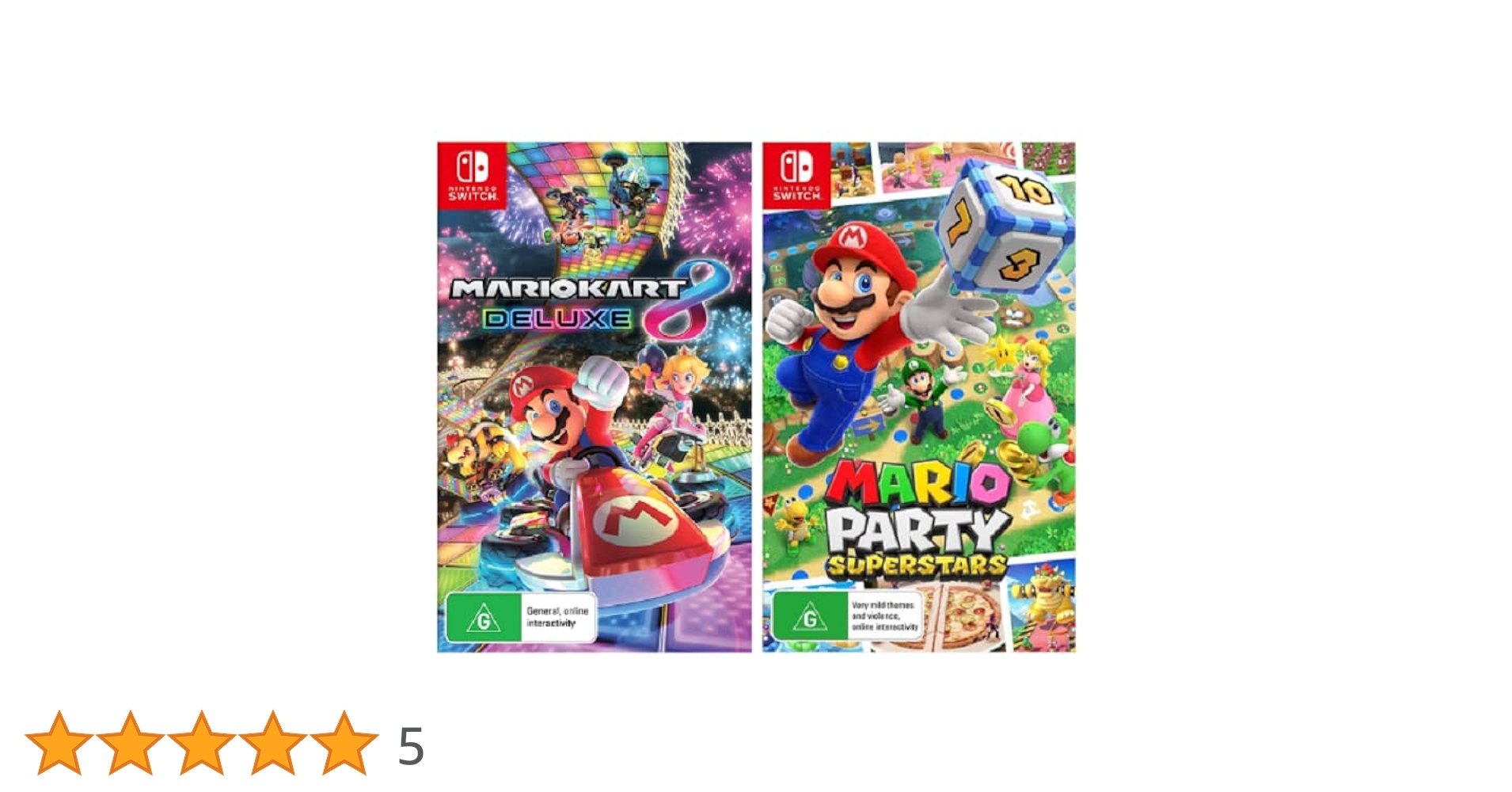 Mario Party Superstars & マリオーカート8 Mario Kart 8 Deluxe and Mario Party Superstars - Nintendo